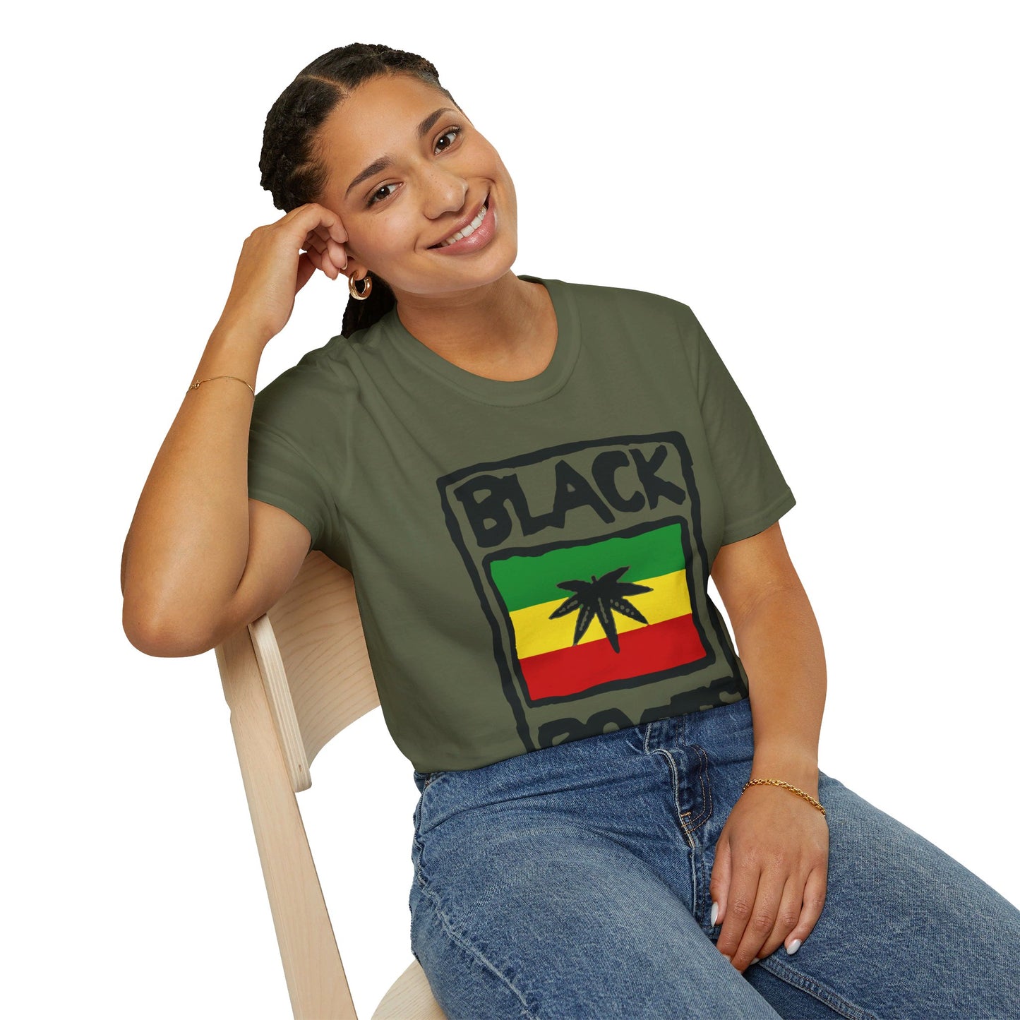 Black Roots vintage tee