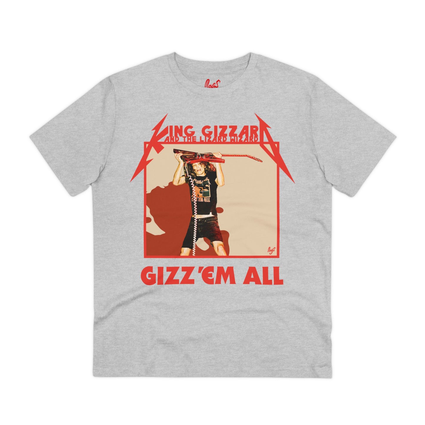 Gizz 'em all - King Gizzard / Metallica mashup Organic T-shirt - Unisex