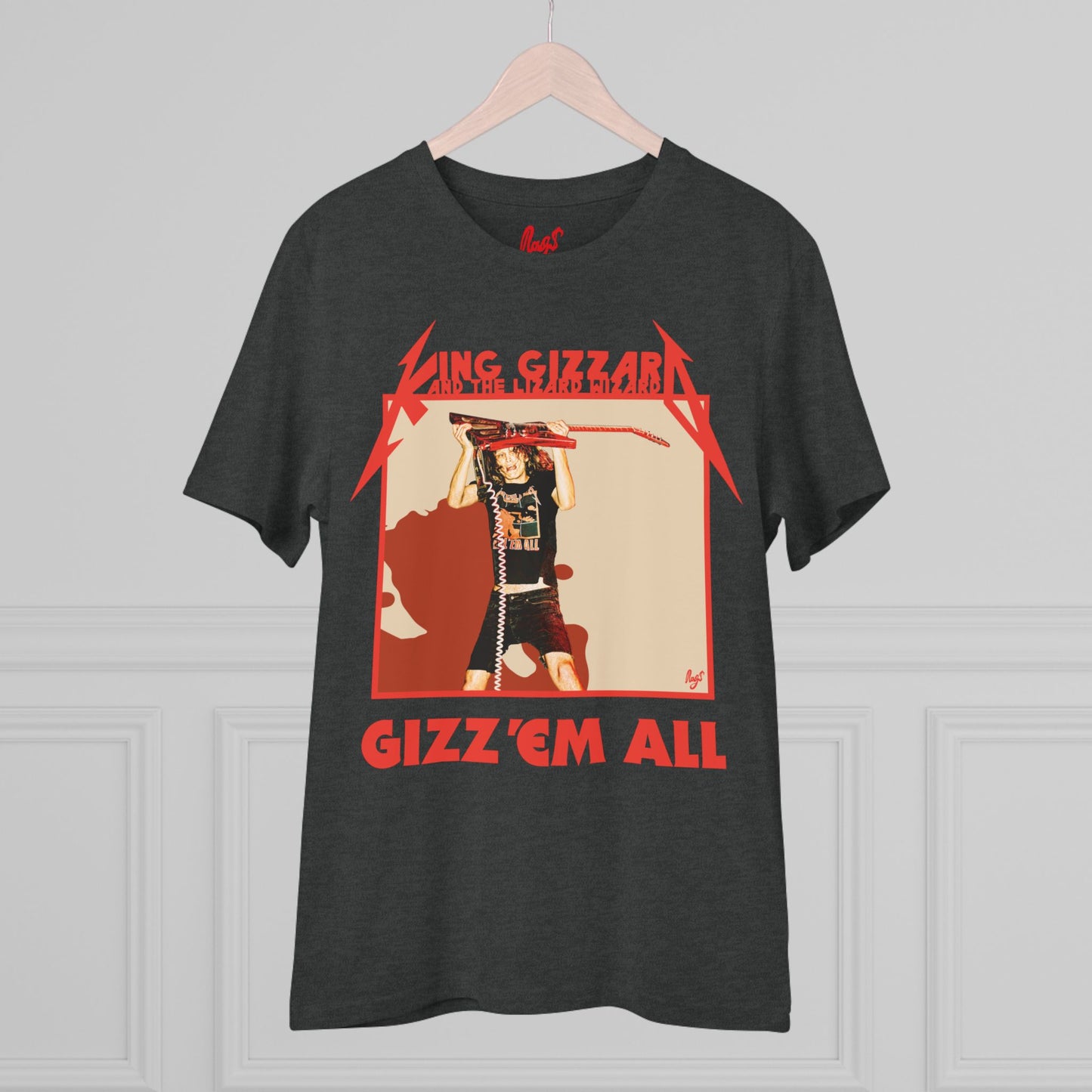 Gizz 'em all - King Gizzard / Metallica mashup Organic T-shirt - Unisex