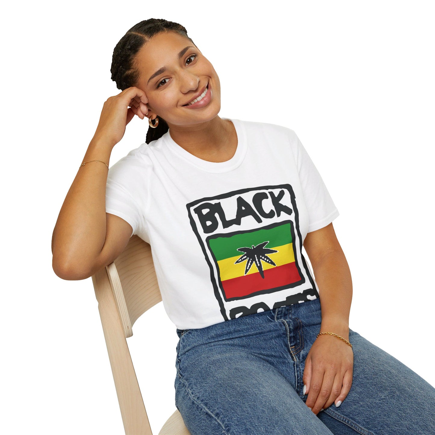 Black Roots vintage tee