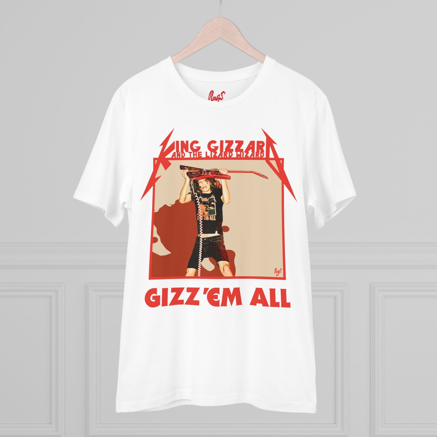 Gizz 'em all - King Gizzard / Metallica mashup Organic T-shirt - Unisex