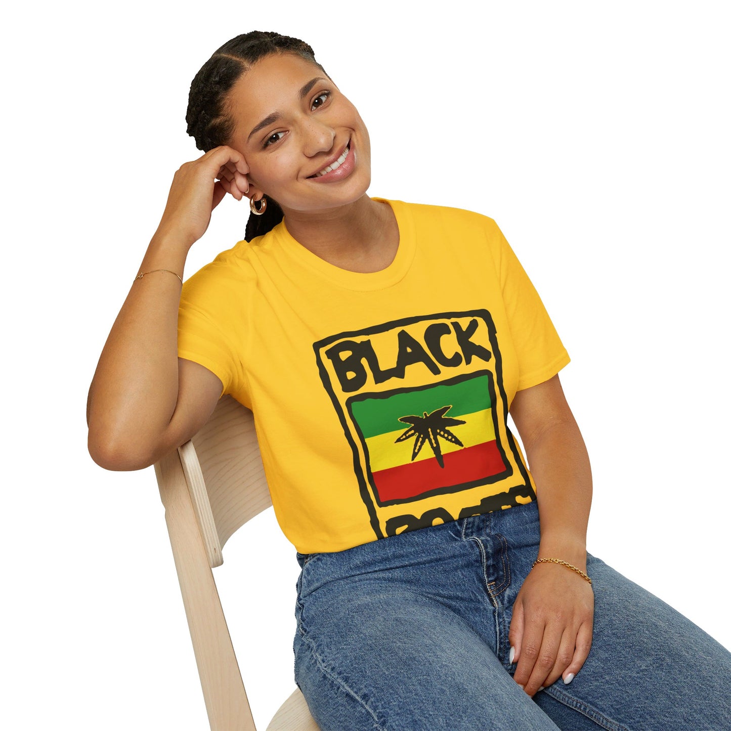 Black Roots vintage tee