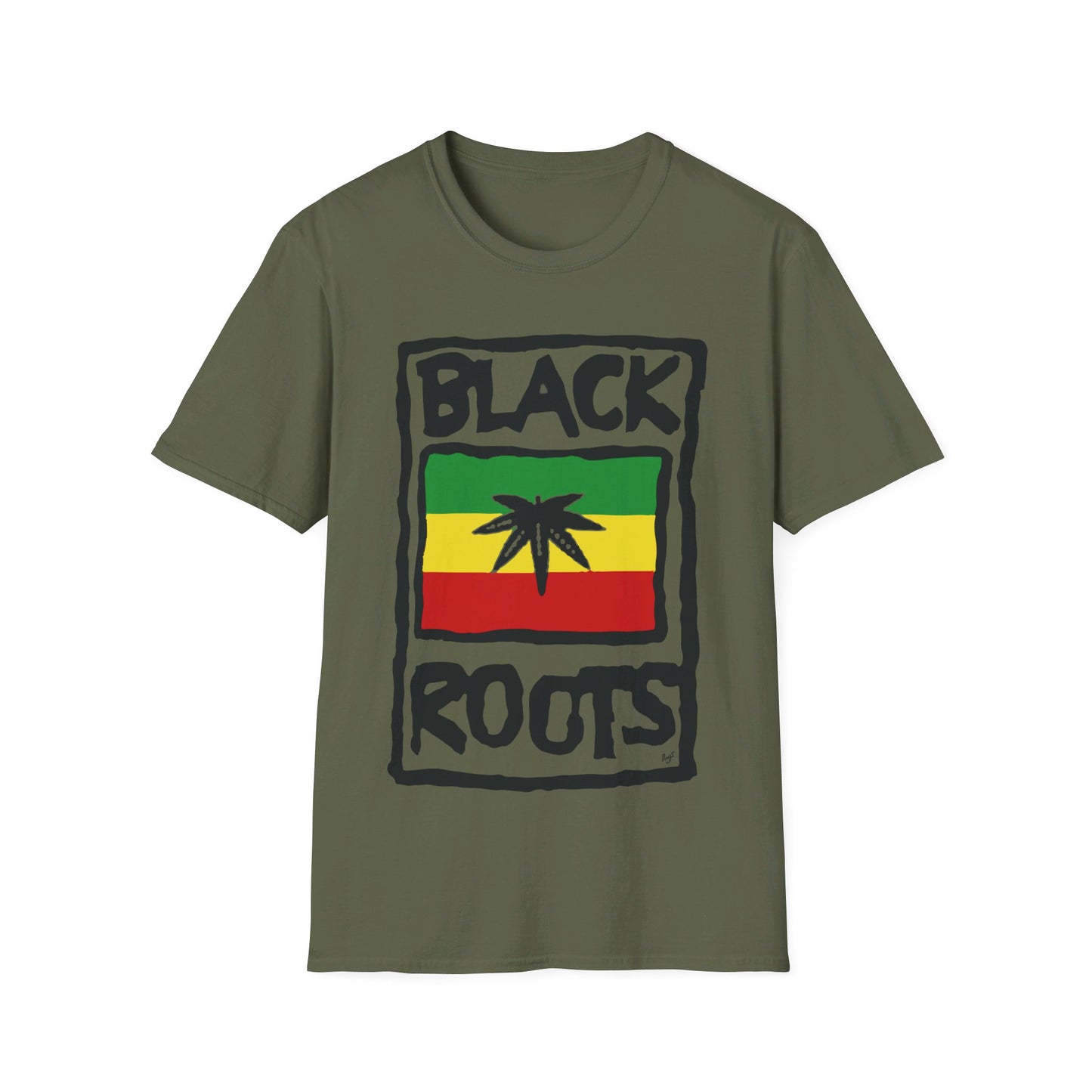 Black Roots vintage tee