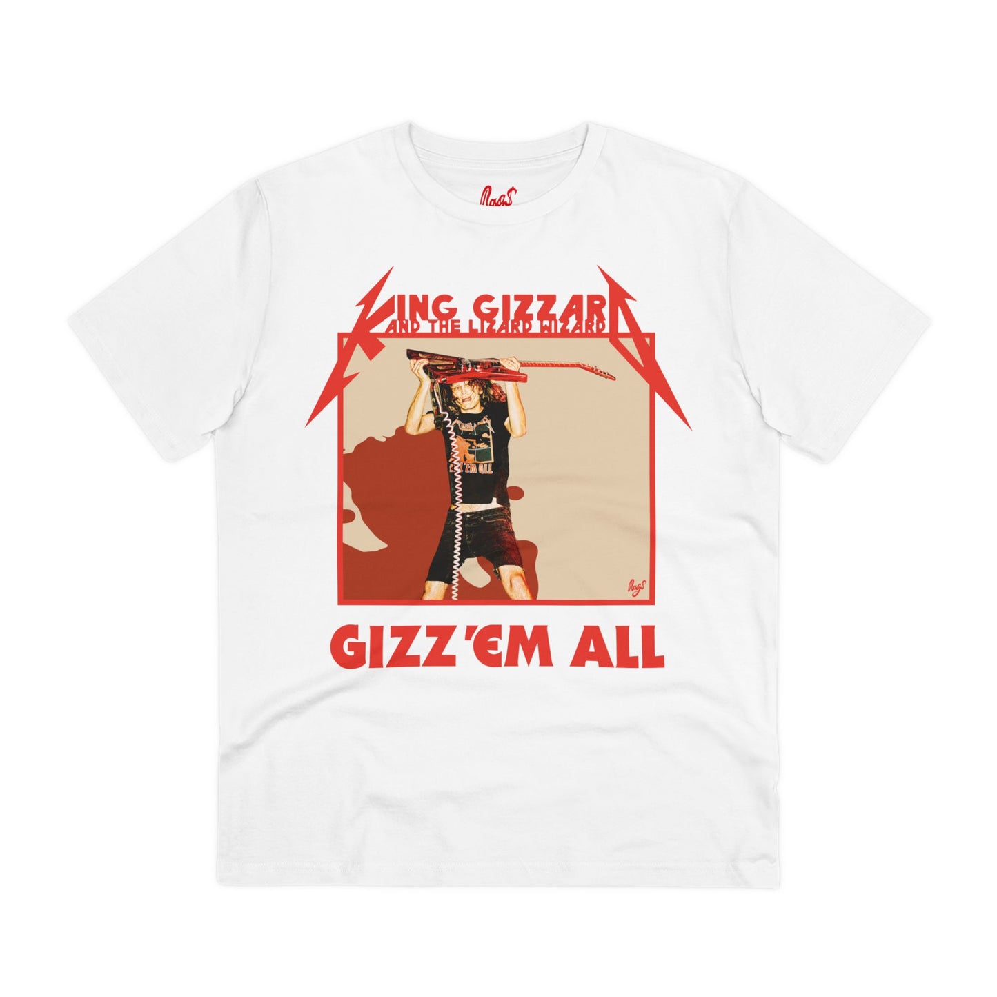 Gizz 'em all - King Gizzard / Metallica mashup Organic T-shirt - Unisex