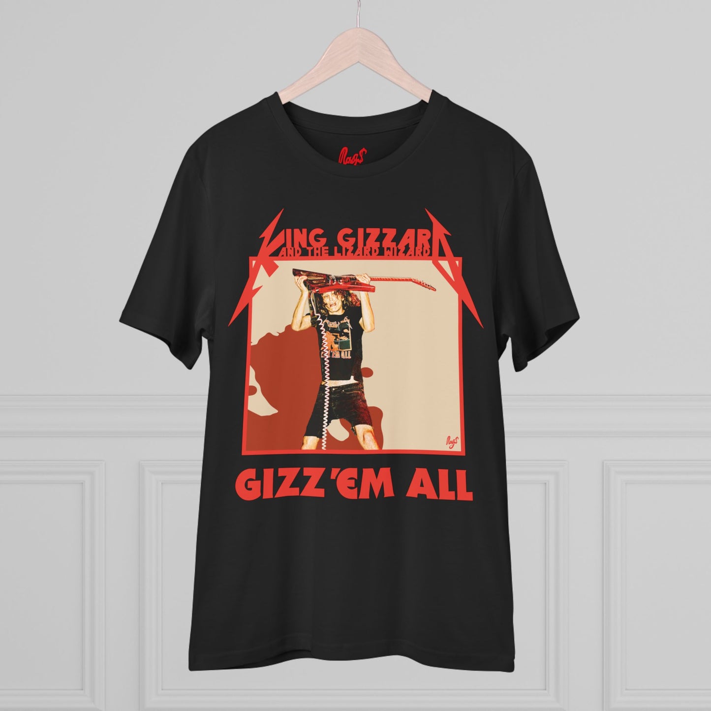 Gizz 'em all - King Gizzard / Metallica mashup Organic T-shirt - Unisex