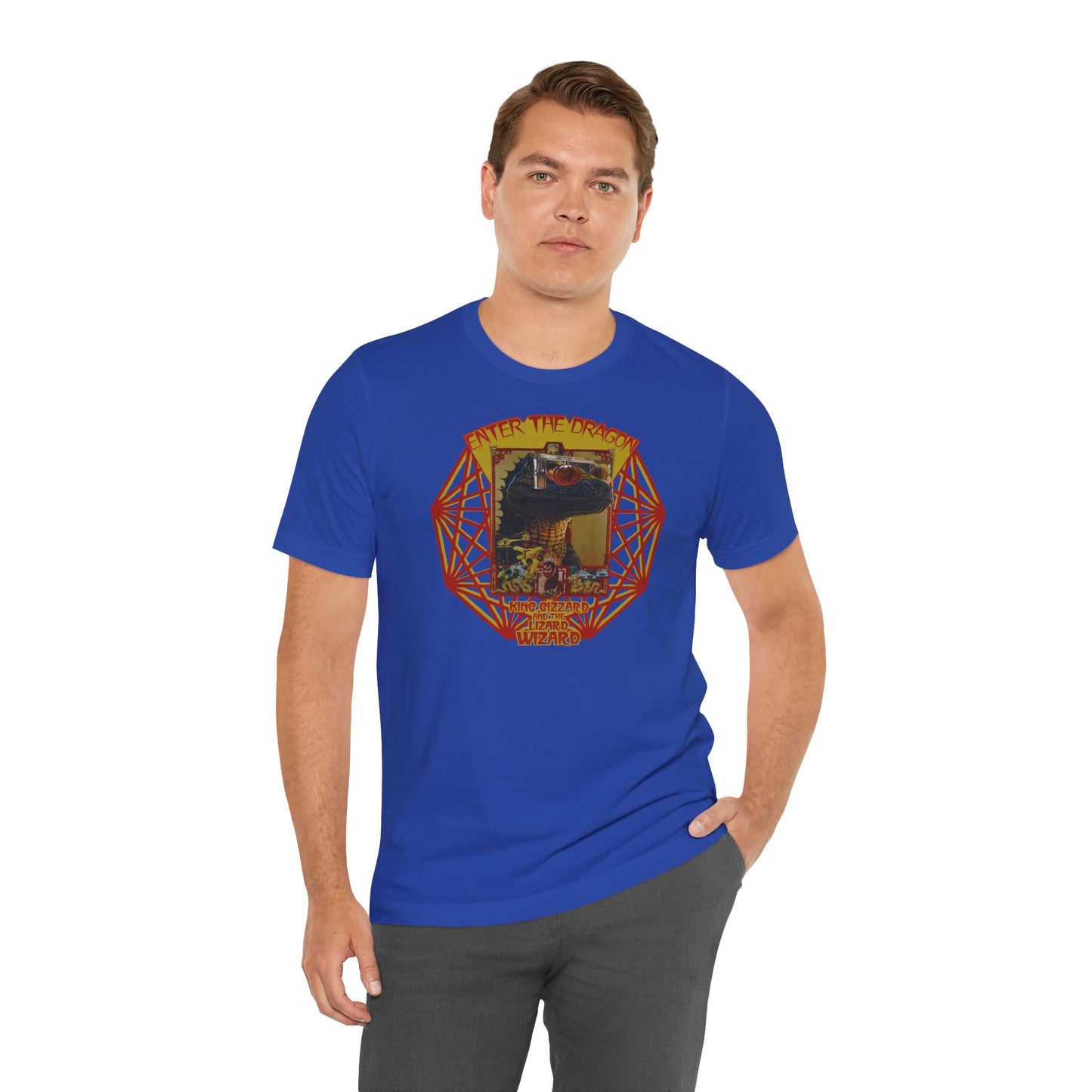 Enter the Dragon King Gizzard Unisex Jersey Short Sleeve Tee