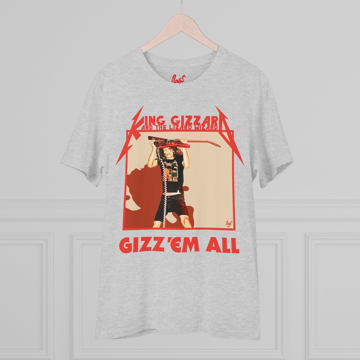 Gizz 'em all - King Gizzard / Metallica mashup Organic T-shirt - Unisex