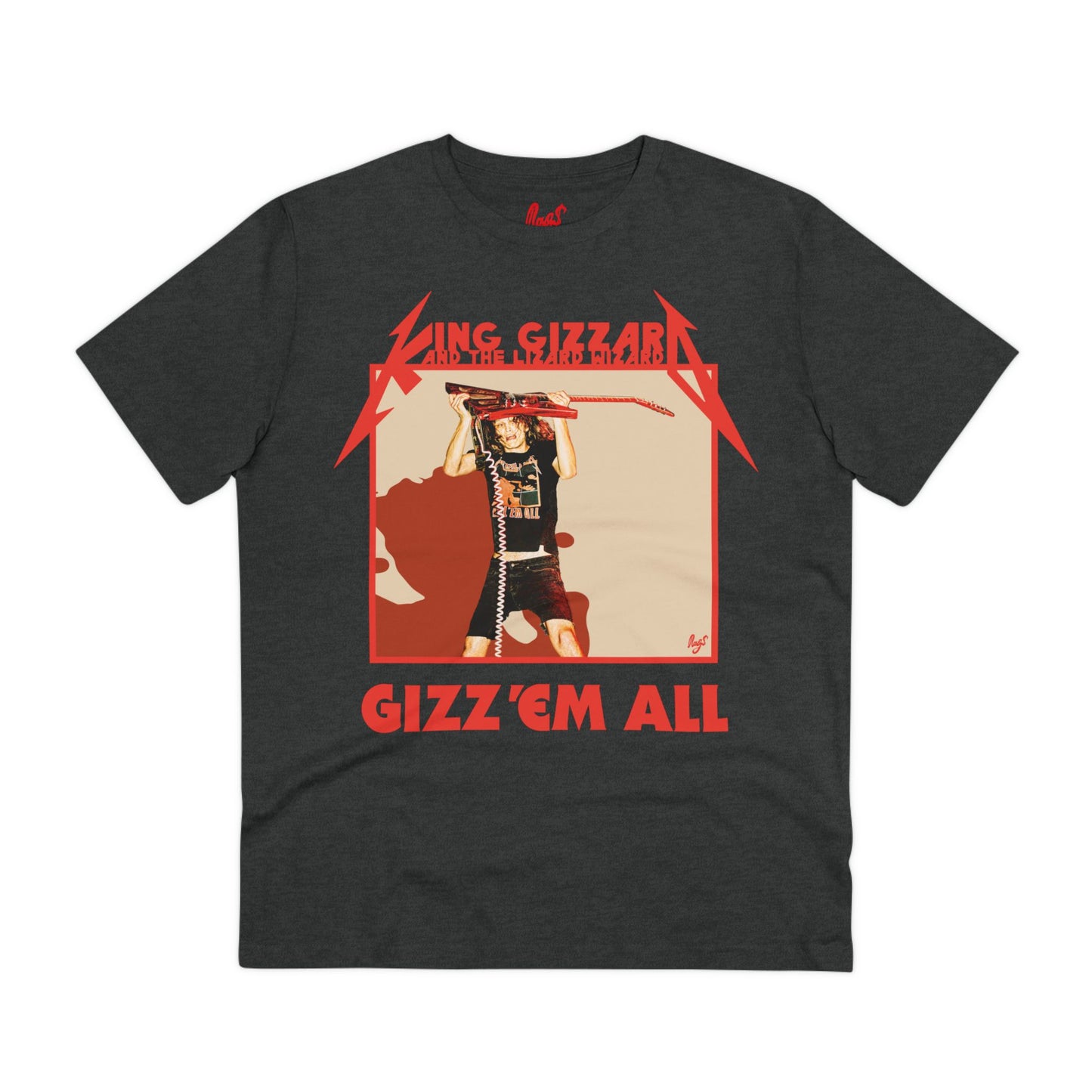 Gizz 'em all - King Gizzard / Metallica mashup Organic T-shirt - Unisex